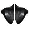 For Seat Leon MK2 1P Ibiza MK4 6J Exeo 3R ABS Carbon fiber Black Side Mirror Cover Rearview Caps Car Accessories T5-