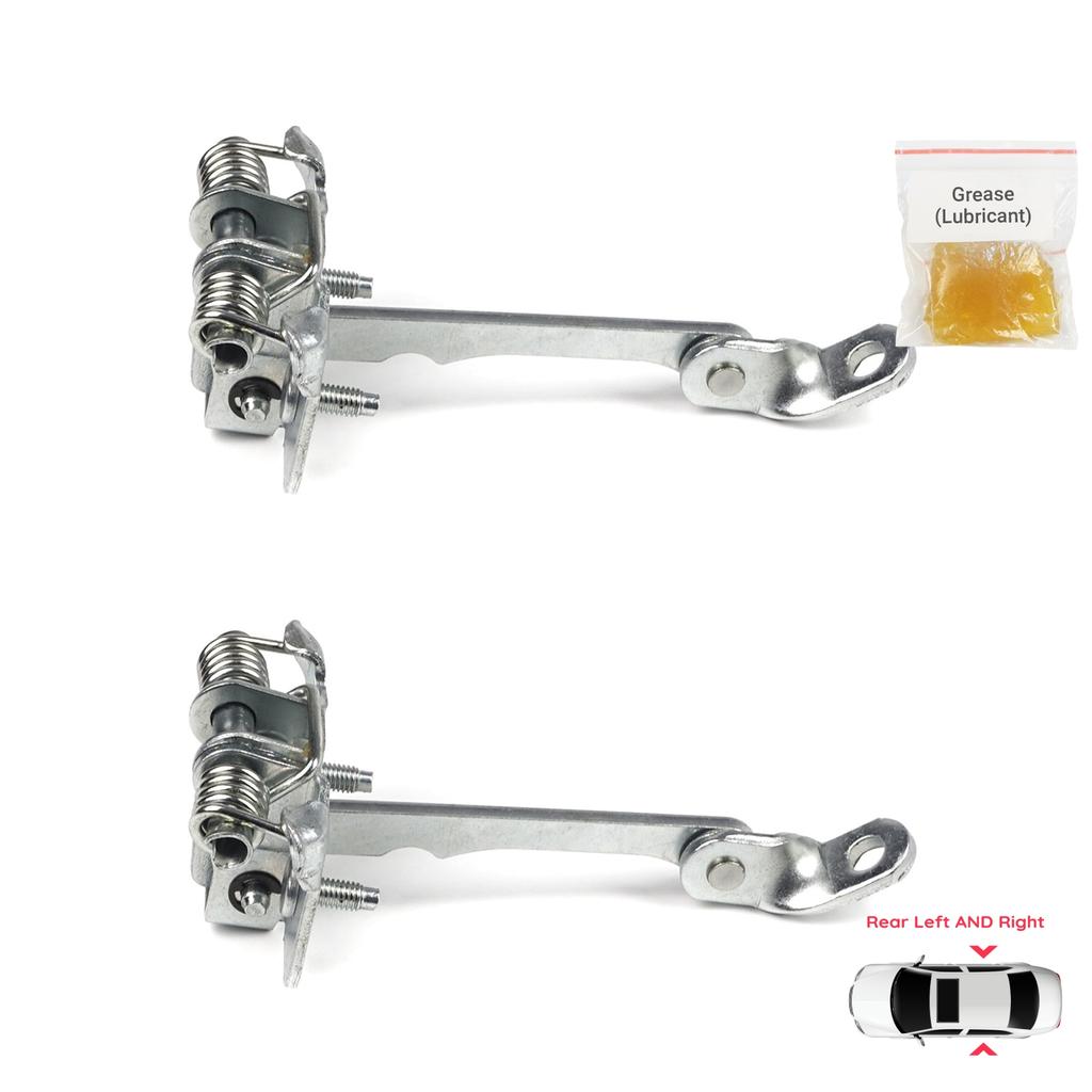 BDP697-1 2 Pieces Rear Left AND Right Door Catch Hinge Brake Stop Check Strap Limiter for Renault 19 21 7702253350