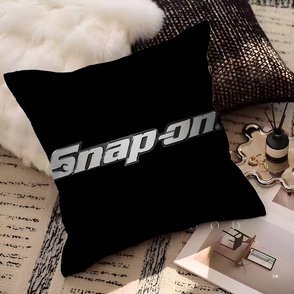 SSnapS On LOGO Personalized Picture Text Home Decorative Pillows Household Gifts 45x45cm
