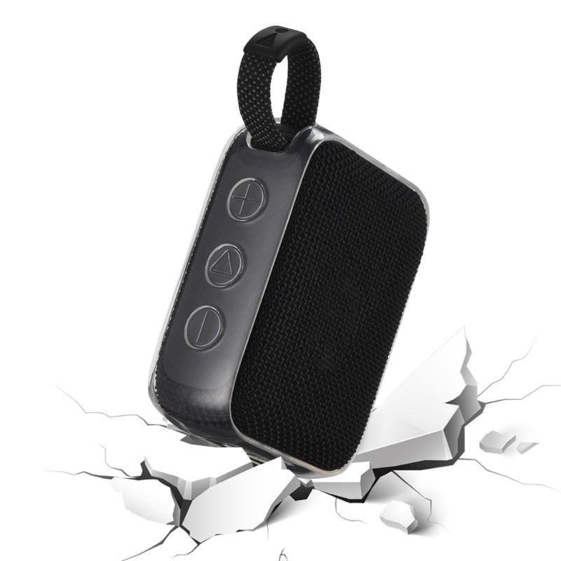 Clear TPU Case Protective Cover Replacement for GO 4 Bluetooth-compatible Speaker Wear-resistant Protections Sleeve