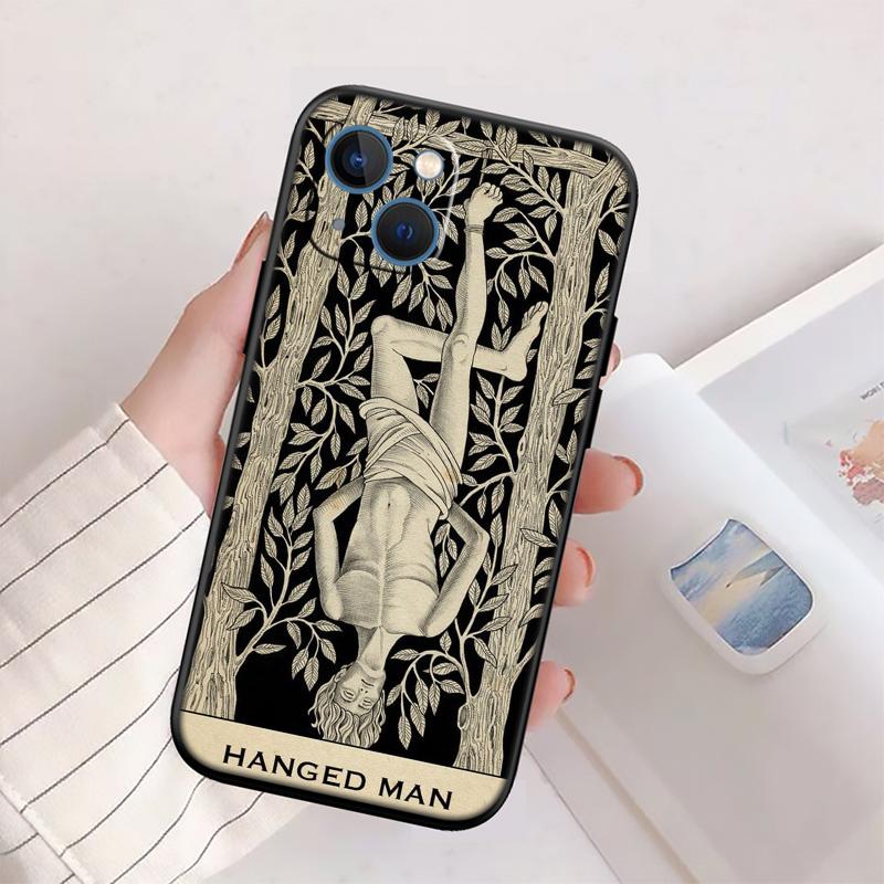 QE10 Divination Tarot Phone Case for OPPO A40 A60 A80 A15 A16 A16K A12 A17 A17K A54 A54S A53 A53S A55 A56 A57 A98 F23