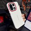 Для OnePlus 15 15T 15S 1+15 1+15T 1+15S Чехол Роскошная Текстурированная Кожа Ультимативный Дизайн Красная Рамка Камеры Защитная Крышка