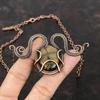 Chiastolite Necklace Copper Wire Wrapped Necklace Gemstone Jewelry Handmade Necklace Adjustable Necklace Copper Wire Jewelry Engagement Gift