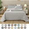 Cotton Multifunctional Bed Cover 3PCS Bed Cover Four Seasons Universal Cotton Fabric Simple Printing