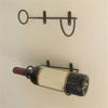 6pcs Iron Wine Bottle Rack Wall Mounted Wine Display Holder for Kitchen Bar Home Decoration Single Champagne Storage