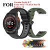 Quickfit Silicone Strap for Garmin Tactix 8 7 Fenix 9 8X 7 7X 6X 6 Pro 5X E Enduro 3 2 Watch Strap 26mm 22mm Wristband