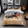 Quilt Cover Three-Piece Set 3D Digital Printing Polished Quilt Cover Bed Sheet Three-Piece Set Custom