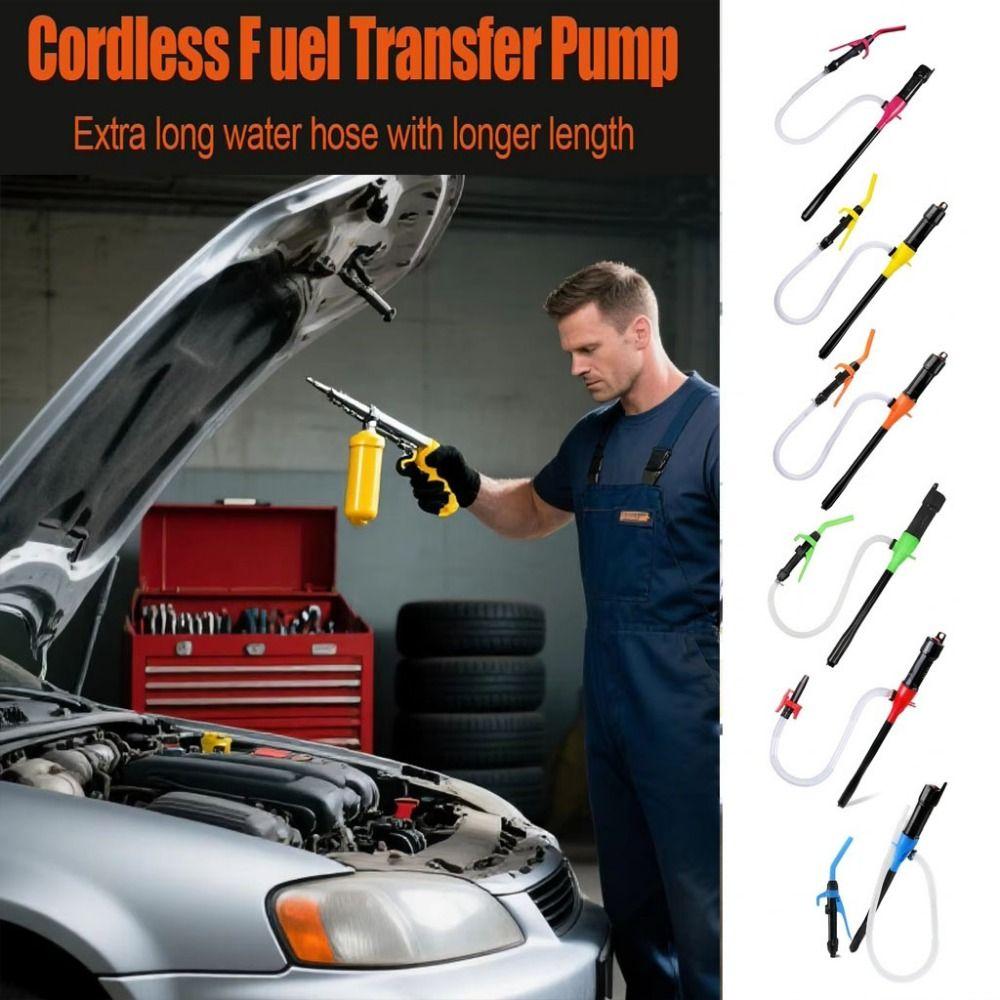 Heavy Duty Fuel Transfer Pump Multifunction Battery Powered Fuel Pump Electric Fuel Pump Car Use