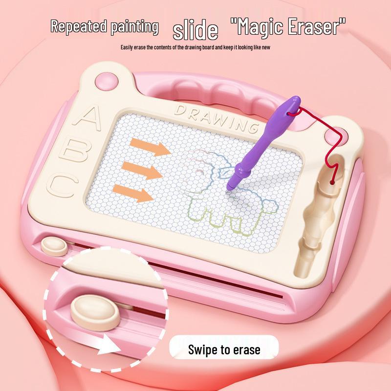 Многоцветная магнитная доска для рисования для малышей (Возраст 1-3 года) - Креативная игрушка-дудл для мальчиков и девочек