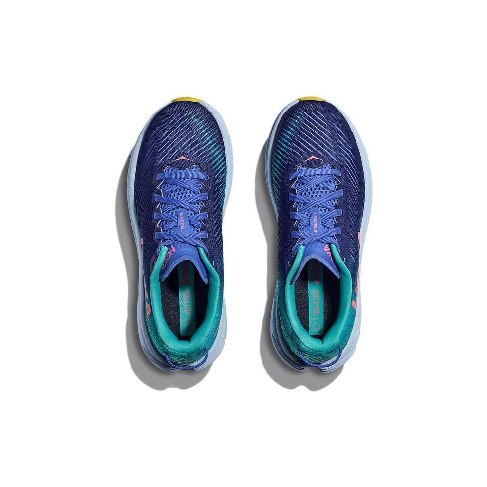 HOKA Rincon 3 Bellwether Blue Ceramic Women Sneakers 1119396-BBCRM