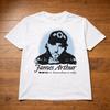 James Arthur Pisces World Tour 2026 graphics cotton mens shirt Oneck summer Y2K Short Sleeve Womens hiphop Tshirt fan gift