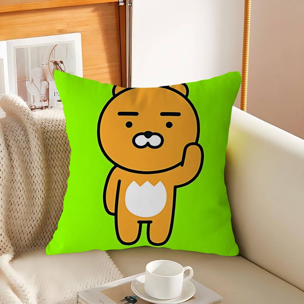 K-KAKAO FRIENDS Наволочка Декоративная Наволочка На Подушку Чехол Для Подушки С Принтом Для Дивана