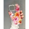 Цвет Fuso flower подходит для чехла для мобильного телефона Apple 16promax 15plus прозрачный 14 advanced 13 airbag 12 Европа и Америка