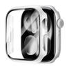 Защитное стекло + Чехол-бампер из ПК для Apple Watch Series 11 10 46мм 42мм 9 8 7 6 5 SE 45мм/41/44/40/42/38мм