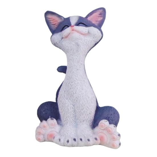 Орнамент Кот Удачи Материал смола Тонкая работа Скульптура кота Символ богатства Декор Украшение для дома и вечеринки