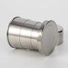 Stainless Steel Folding Cup With Keychain Portable Retractable Telescopic Cups