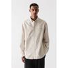 H M Regular Fit Oxford sHirt ligHt Beige