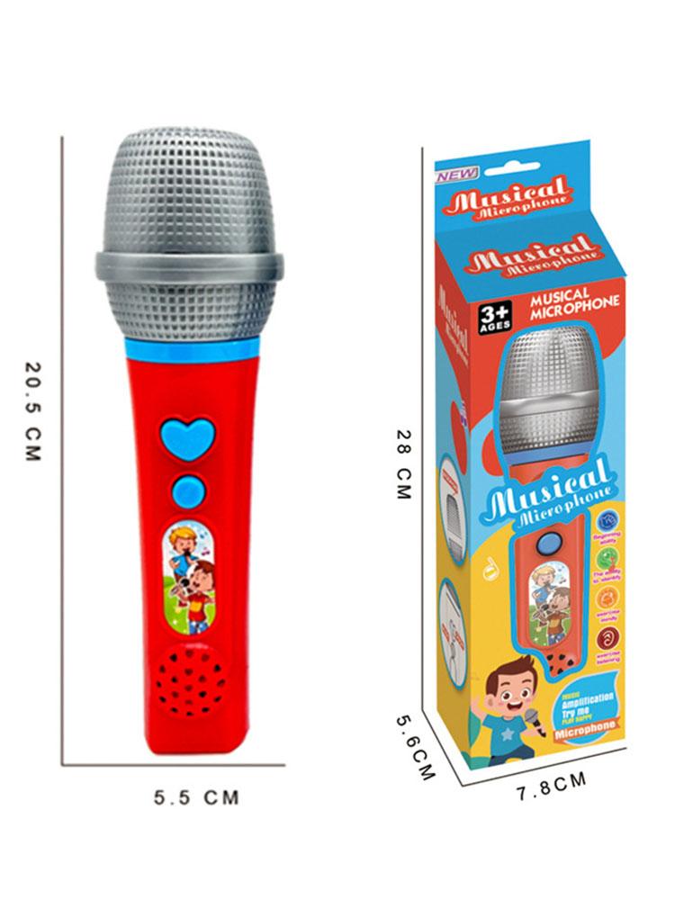 Игрушки-микрофоны, детский пластиковый усилитель звука, игрушка в подарок, караоке, музыкальная игрушка для раннего просвещения, образование для детей