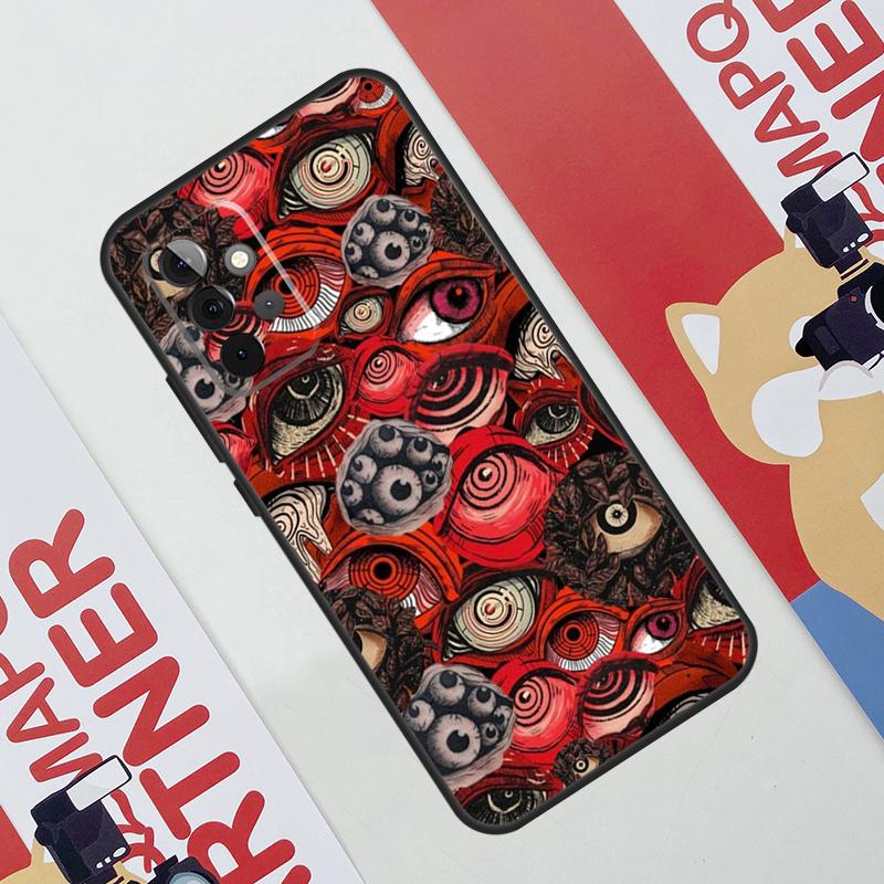 Чехол 'Страшное Лицо Глаза' для Samsung Galaxy A06 A16 A36 A56 A55 A35 A33 A53 A13 A23 A17 A54 A34 A14 A52 A32 A15