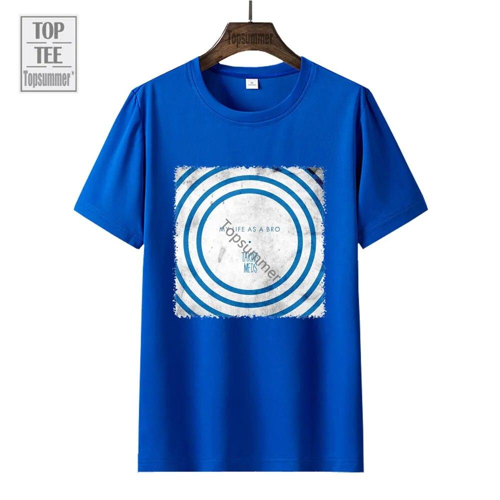 Футболка с альбомом My Life as a Bro, футболка с короткими рукавами в стиле хип-хоп и рок, футболка FeUnisex, черная одежда