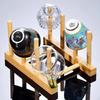 Бамбуковая сушилка для посуды Кухонные принадлежности Устойчивая Практичная Полка-сушилка для кружек Прочная для ресторана