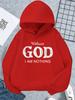 1pc Girls' Long Sleeve Hoodie with "GOD" Letter Print, Casual Sweatshirt, Multiple Colors Available, Autumn/Winter Warm Faith-St