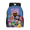 Рюкзак Teen Titans Go Команда Забавные рюкзаки Женские Мужские Для походов Легкий Школьные сумки Дизайнерский Рюкзак