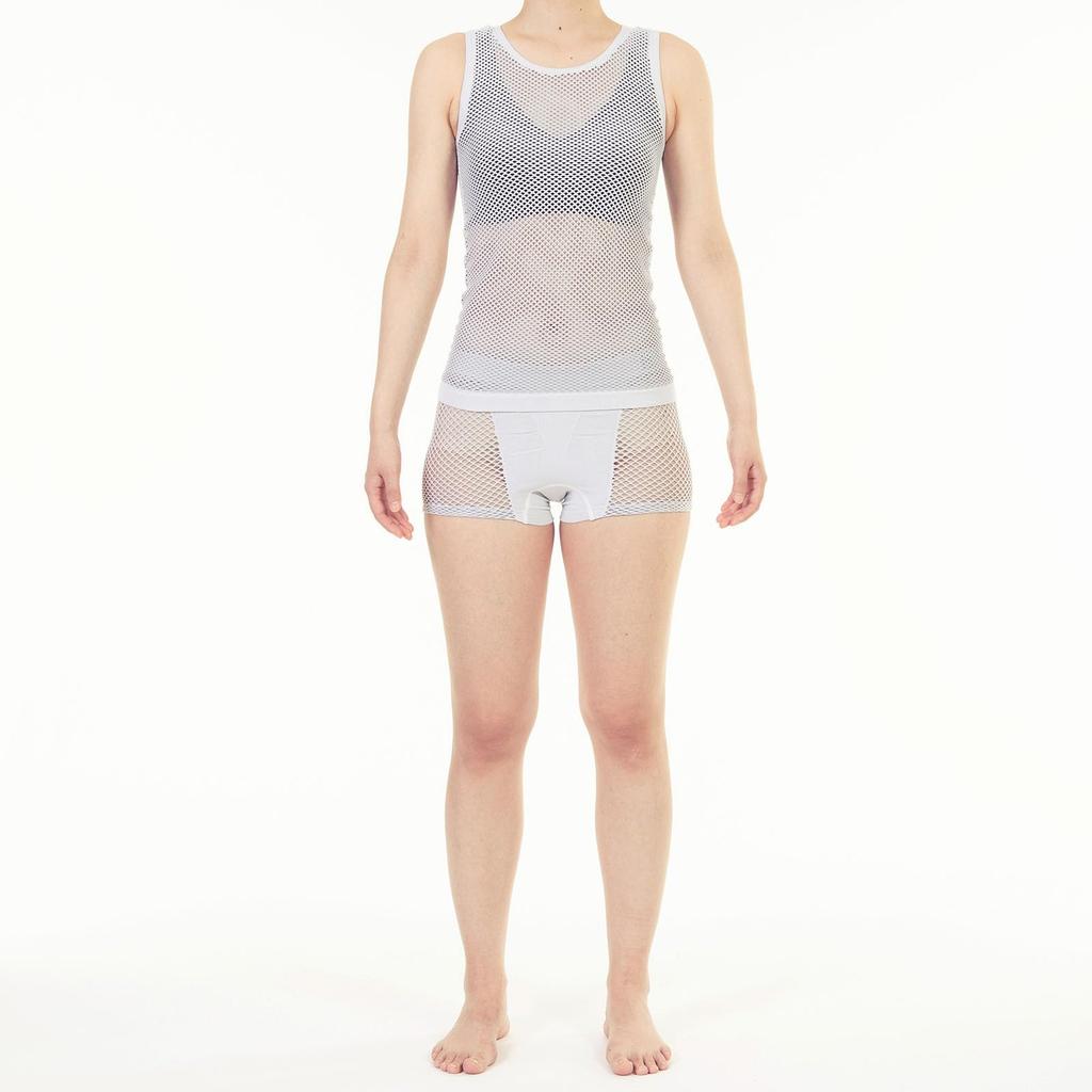 Millet Drynamic Mesh Sleeveless Crew Climbing Newlogo Light Sand Size M Women's Underwear, MIV202402026, (NEW LOGO),