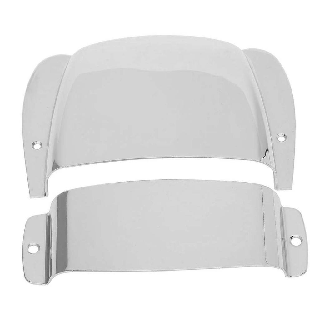 Комплект защитных чехлов для бриджа звукоснимателя из цинкового сплава для бас-гитары PB Electric Bass, серебристый