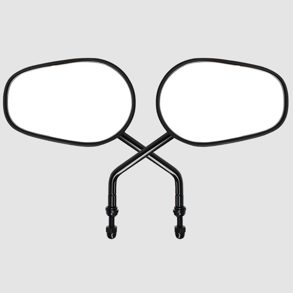 8 мм зеркало заднего вида для мотоцикла, большие аксессуары для мотоциклов для Harley Davidson Sportster 883 Softail V Rod