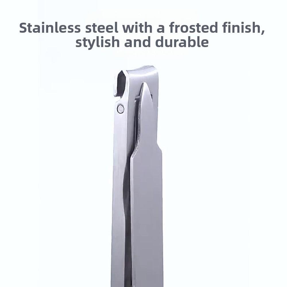 Складные кусачки для ногтей Высокоуглеродистая сталь Нержавеющая сталь Кусачки для ногтей Дом Ногтевой салон