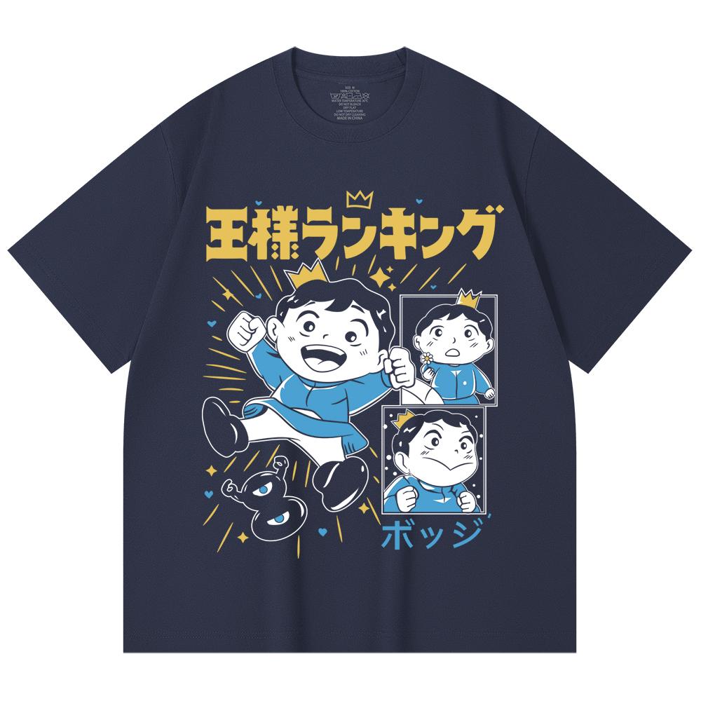 230 Gsm 100% Cotton Ousama Ranking V2 Print Unisex Heavy Cotton T Shirt