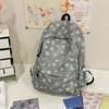 2025 Star Print Backpack for Female Students - Large Capacity, Lightweight, College & High School Schoolbag