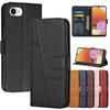 Кожаный чехол-книжка SE4 SE3 для iPhone SE 2024 3 2 XR 6 S 7 8 Plus XS Max X 2022 Coque Магнитные чехлы Подставка Кошелек Чехол для телефона