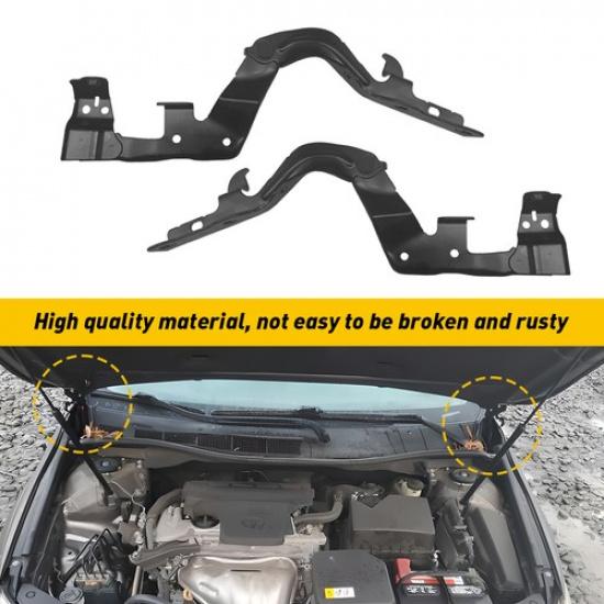 2PCS Front Hood Hinge Set Driver & Passenger Side For 2012-2014 Toyota Corolla V