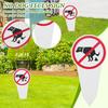 Extra Large No Peeing Dog Sign | Dog Stake For Yard Pick Up After Your Dog Sign | No Dogs Peeing No Dog Poop Signs For Yard