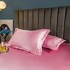 1pcs Man-made Mulberry Silky Pillowcase  Pillow Case Cover Satin Home Textile Bedding Hotel Pillowcases