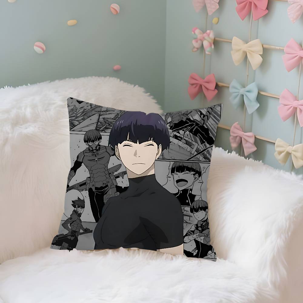 Anime KKaiju No S Case Plush Fabric Soft Pillowcase Double Sided Print Cushion Cover Household Gifts
