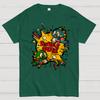 Bubble Bobble Nerd Retro Game Cotton Summer Casual Cool Loose T-Shirt