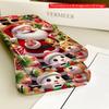 2DFlat Festive Santa & Reindeer Christmas Scene All inclusive film hard phone case, compatible with iPhone 18 Pro Max 17 16 15 14 13 12 11