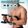 Регулируемый U-образный тренажер для рук - Сверхмощная система сопротивления, Оборудование для тренировки силы с двойной регулировкой, Фитнес-оборудование для зала, Портативный тренажер для мышц