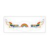 Long Lasting Face Temporary Tattoos Facial Art Makeup Stickers  Pride Month