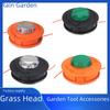 OMA Stringing Grass Trimmer Head - Lawn Mower Accessory with Nylon Line