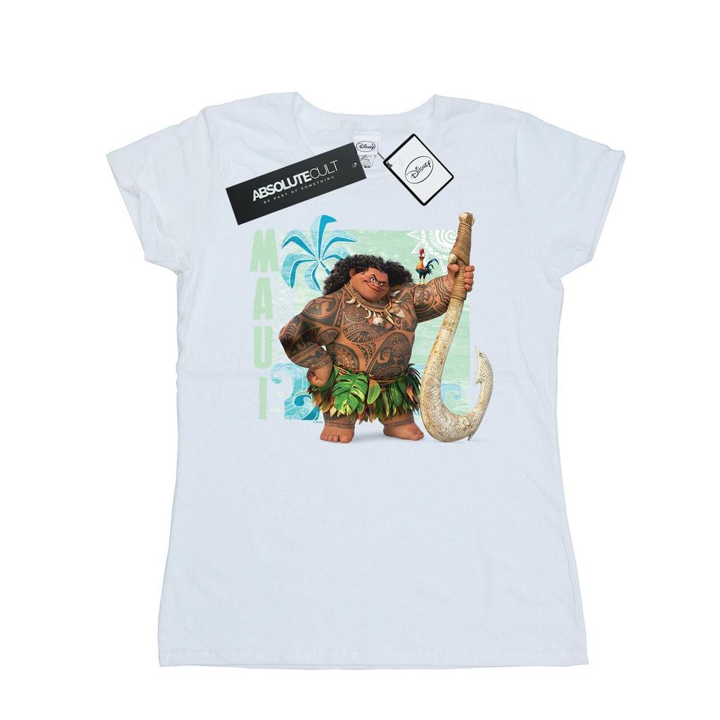 Disney Womens/Ladies Moana Maui Cotton T-Shirt