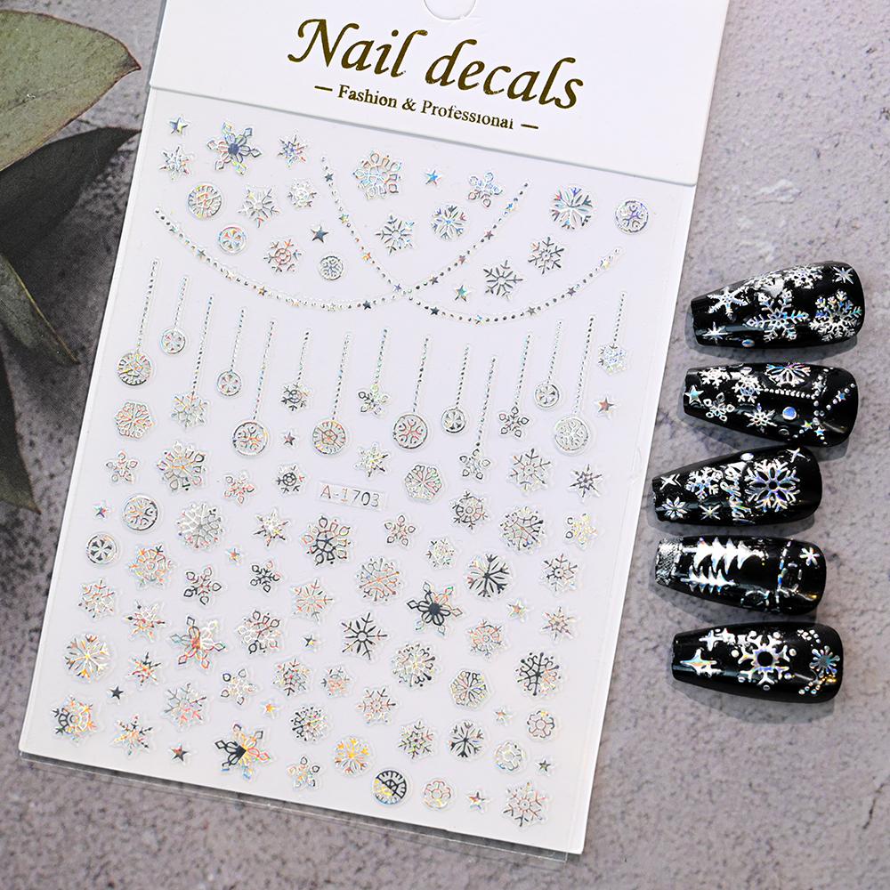 1pc 5D Bee Butterfly Flower Embossed Nail Sticker Self-Adhesive Acrylic Sunflower Engrave Decal Manicure Slider Decoration6x10cm