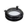 215mm Marine Boat Yacht Caravan Porthole ABS Plastic White Black Round Decorative Window Watertight Window