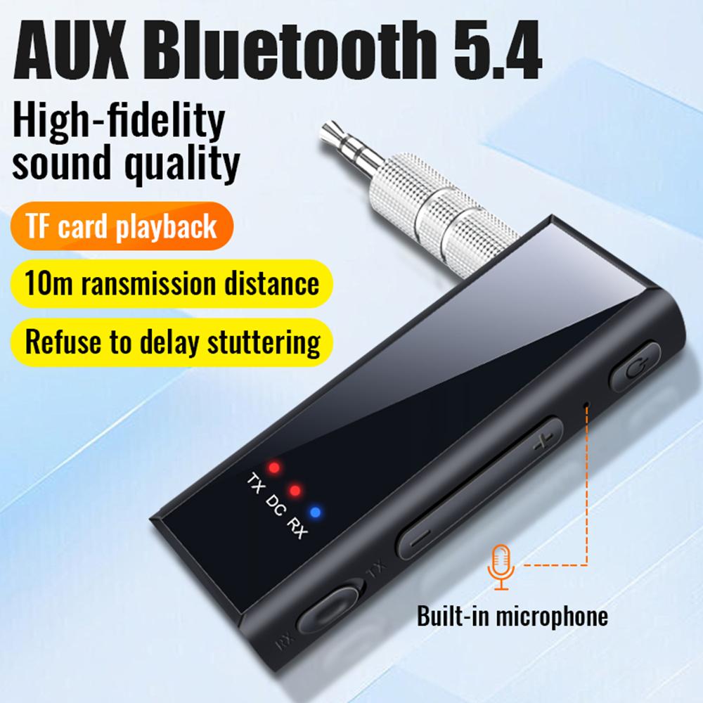 2 в 1 Bluetooth передатчик приемник беспроводной аудио 3,5 мм Aux адаптер стерео Ack для автомобильной музыки аудио Aux приемник громкой связи