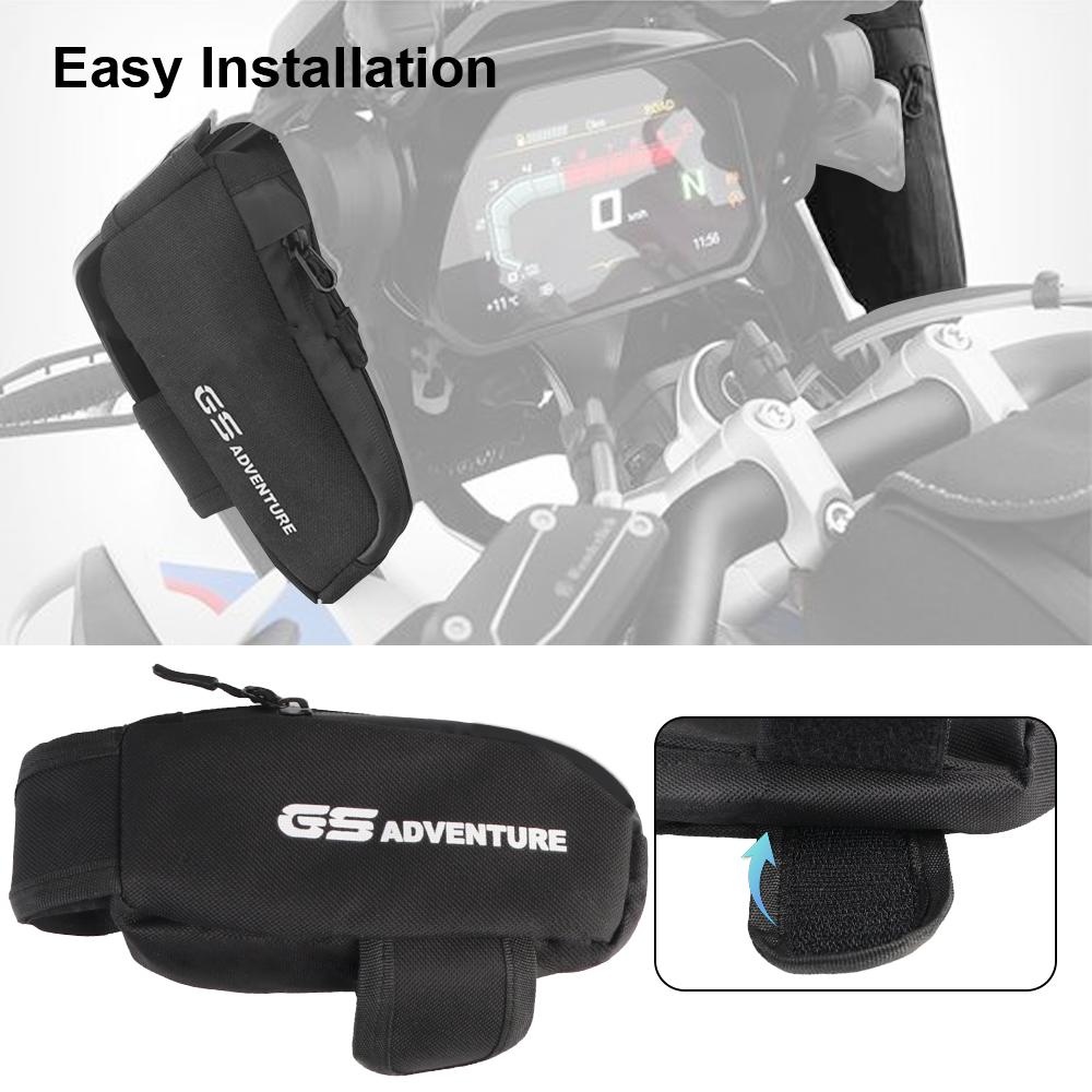 Storage Bag 2pcs FOR BMW R1200GS R1250GS LC ADV Adventure Toolkit Motorbike Maintenance Set Mobile Phone Tools Holder Motorcycle Side Windshield Bag