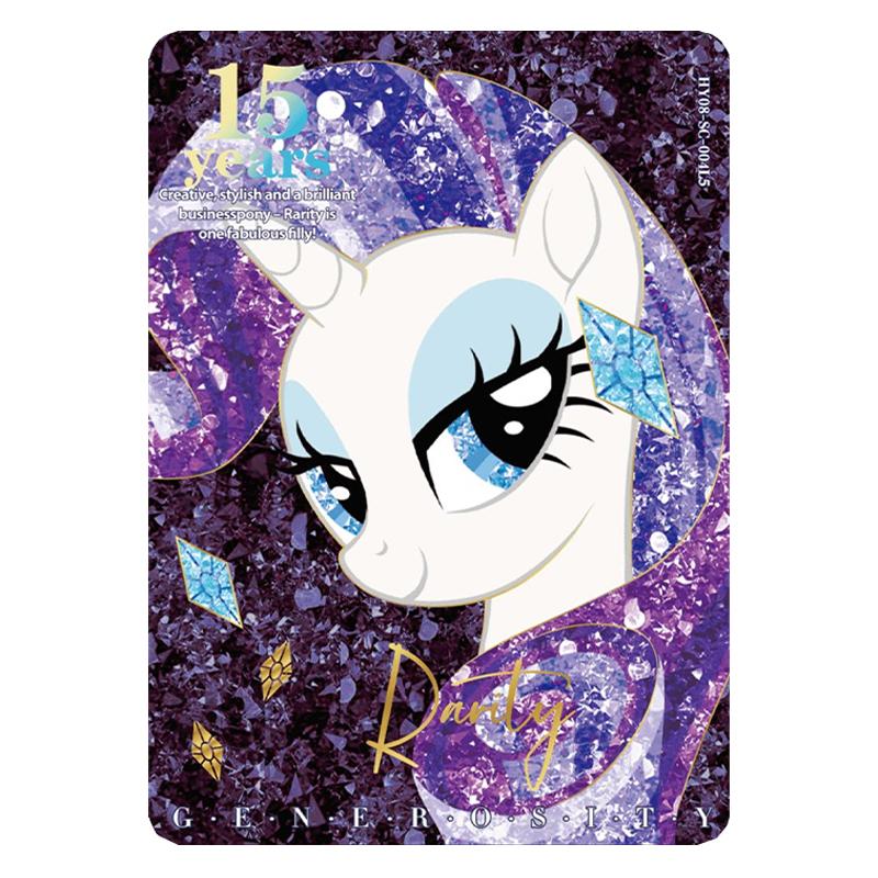 Genuine My Little Pony Card Friendship Eternal 6 7 8 Huiyue Series SC SLR SGR UR Cute Princess Anime Collectible Cards Toy