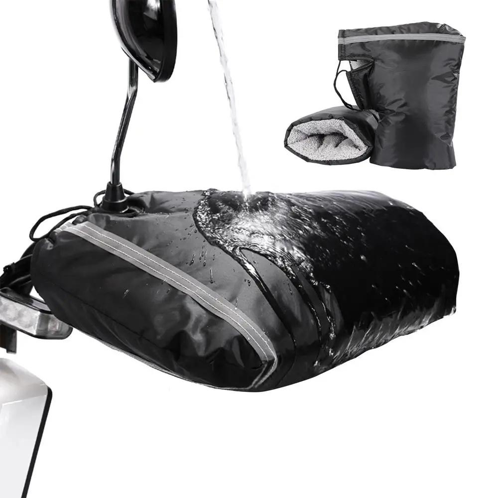 Motorcycle Handlebar Mittens For Winter Windproof Warm